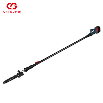 Chigu cg-6628 insulated telescopic high branch saw 40v 4.0ah two batteries and one charge unit set