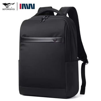 Septwolves backpack men's backpack computer bag large capacity business commuting function 25 new men's bag