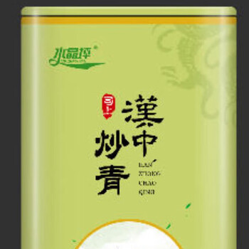 Crystal ping crystal ping brand mingqian special fried green 125g can