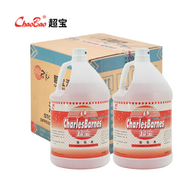 Chaobao dff015 stone washing water 3.8l exterior wall marble tile floor dirt cleaner - 4 barrels/box