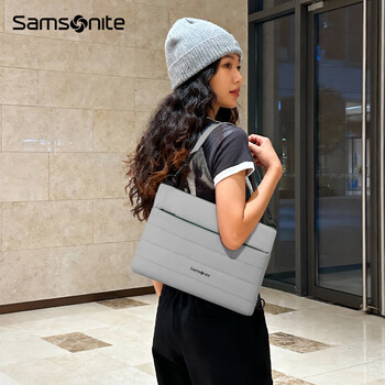 Samsonite handbag computer bag 13.3-inch laptop liner bag men's and women's lightweight crossbody bag