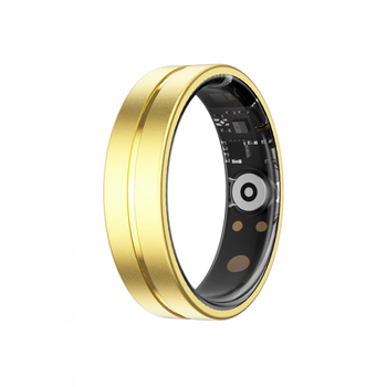 Huaqiangbei 2025 new smart ring black technology ring sleep monitoring blood oxygen heart rate sports multi-functional health ring huagui gold tk7 gesture control belt somatosensory game health metal smart ring no. 9 - finger circumference about 58mm-62mm