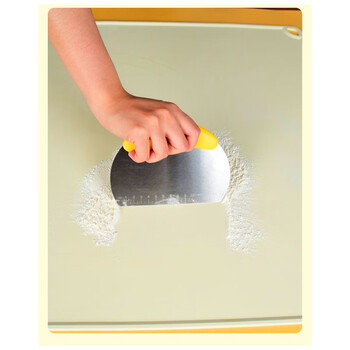 Oqo oukeou silicone face mat panel kneading bread dumplings high temperature resistant large thickened household baked food grade ivisan series silicone face mat + dough knife 70cm*50cm