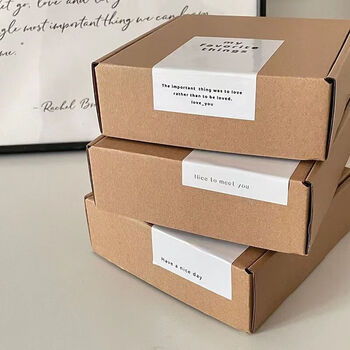 Miaopulete hard aircraft box small cardboard box card packaging material express packaging wholesale express box carton small medium 15x15x5cm aircraft box 20 pieces