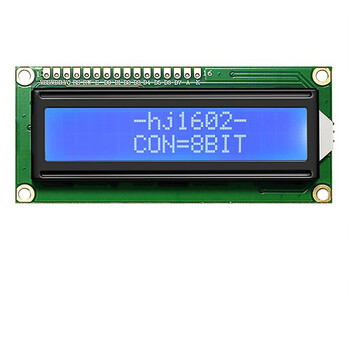 Ouhuayuan hj1602a 16x2 character screen lcd lcd screen lcm liquid crystal module cob display module 3v3 blue background and white characters