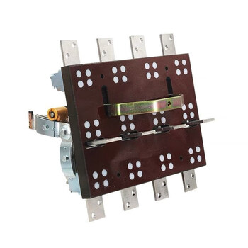 Hs13bx-1000/41 three-phase double-throw conversion isolation knife rotary knife switch ggd turn knife 1000a white