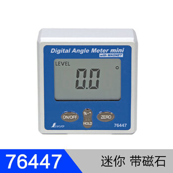 Shinwa and measuring penguin brand digital display angle meter mini all-round measurement dustproof and rainproof with magnet 76447 number 76447 mini with magnet