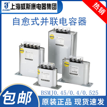 Viscon bsmj0.45-10/15/20/25/30-3 three-phase parallel self-healing compensation power capacitor 0.45-60-3
