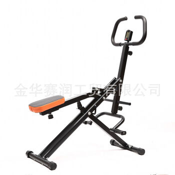Mother abdominal abdominal muscle trainer bodybuilding waist horse riding machine horse riding machine fitness equipment home horserider straight tube regular style