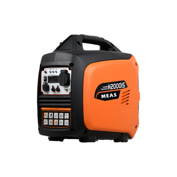 Jiujuhe meas silent generator portable gasoline 220v home car outdoor camping small intelligent frequency converter h2250ise