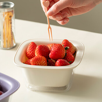 Onlycook mini double layer washing fruit drain basket household small fruit basket drain fruit basin vegetable basin fruit plate mini double layer drain basket white