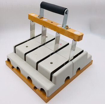 400a knife switch 380v isolation 4p three-phase electricity four-wire double throw inverted knife two-way switching knife switch high power thick parts