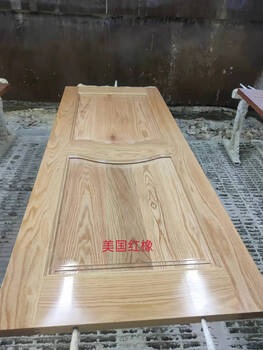 Pupan guangdong factory original wooden door walnut bedroom door room door painted door solid wood door flat opening red oak
