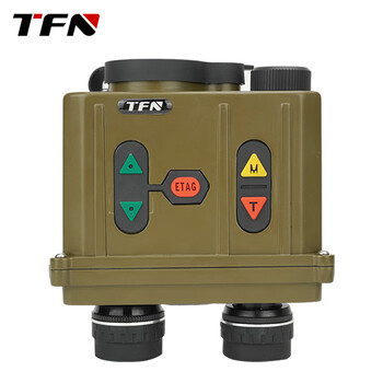 Tfn lr5k long distance laser rangefinder binocular ranging telescope range and angle measurement high precision 5km lr15k 15km