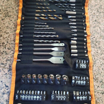 Rsrddy impact screwdriver bit drill bit set electric drill universal dayou electric drill accessories 73-piece set power tool drilling