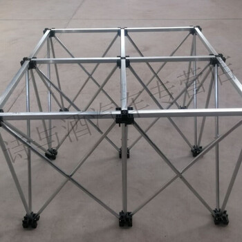 Mo peng spider leg workbench reinforced galvanized steel spider leg rock slab workbench woodworking bricklayer tile glass marble processing platform retractable portable multifunctional rock slab shelf woodworking stainless steel 9 legs 1.22 meters wide by 1.22 meters long by 75 centimeters high