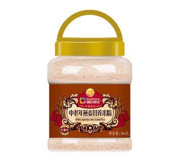 Langchen youjia nutritional yam rice powder for the elderly, middle-aged and elderly rice powder without sucrose liquid food adult meal replacement powder no-cook oat type (no sucrose) 800g*1 can