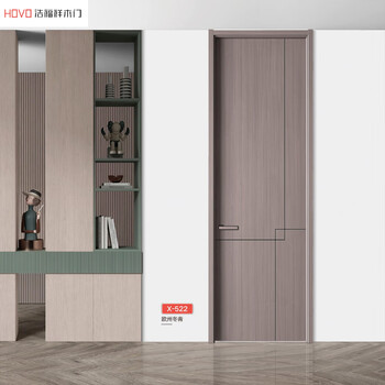 Haofuxiang wooden door x-522 european holly wooden door interior door ecological door composite door bedroom door