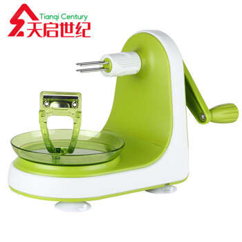 Apocalypse century fat donglai's same german quality fruit manual peeler, automatic apple peeling artifact multi-function peeler - green