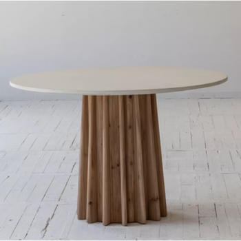 Nordic modern french country expression wabi-sabi style sideboard side table medieval solid wood personalized designer glass storage dining table