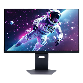 90% new lg 32gs94u 31.5-inch 4k monitor 144hz fastips 1ms hdr400 hdmi2.1 1000 1 l-shaped base computer display