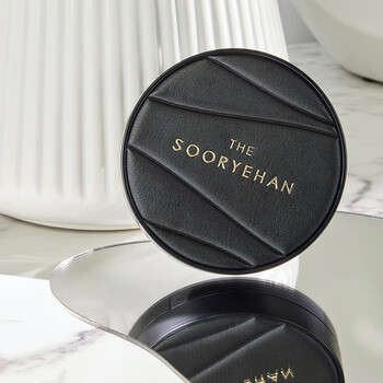 Xiuya hanzhensheng black gold air cushion new black ginseng moisturizing concealer foundation with replacement long-lasting skin brightening spf50+ 21# ivory white one full pack + one replacement pack 26g