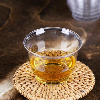 Baochi disposable tea cup aviation cup water cup hard plastic white wine cup kung fu tea small high temperature resistant household commercial cup 60ml tea art cup 180 pieces (5 packs)