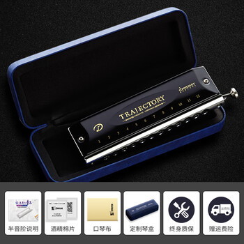 Dream chaser swan chromatic harmonica 12 holes 16 beginners entry 10 dream chaser men's professional-grade playing instrument high-end professional model dream chaser 12 holes c key