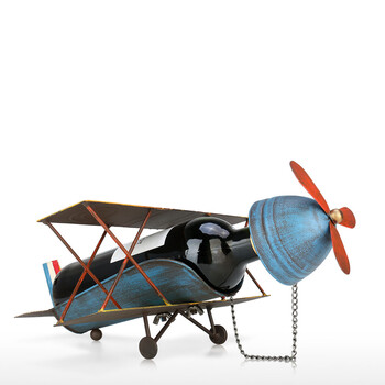 Tooarts red wine bottle stopper storage tank wine rack oak stopper collection storage tank pure handmade craft ornaments childhood dream (comes with bottle stopper)