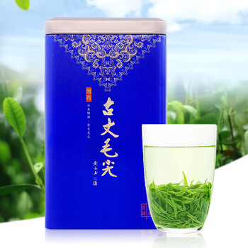 Tianwang 2024 new tea guzhang maojian tea strong flavor green tea bulk xiangxi guzhang origin 200g gift box can blue guzhang 1 can*200g