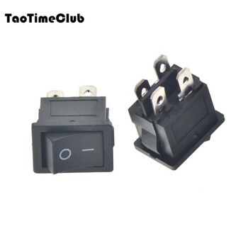 Taotimeclub boat-shaped switch kcd1-101 water dispenser electronic scale boat-shaped rocker power button accessories 2 feet 6a250v 4 feet 2 gears black copper feet