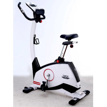Ty home exercise bike vertical magnetic control bicycle indoor fitness equipment dynamic bicycle adjustable magnetic control vertical fitness white