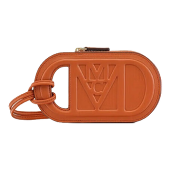 80% new mcm mode travia card holder zipper coin purse id bag same style for men and women brown gift