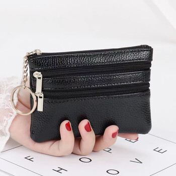 Laishuhui women's coin purse women's home zipper key bag card holder coin coin bag hand-held female small bag zipper small wallet for women