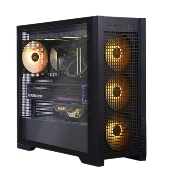 95% new asus tuf gaming gt302 equipment library chassis, black, rear btf 2.0/14cm thickened argb fan/with dust filter/strong cooling/left and right side panels interchangeable