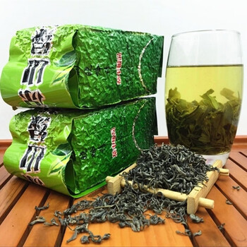 Hongyun guangdong meizhou hakka specialty 2024 spring tea meixian qingliangshan green tea alpine yunwu tea 500g