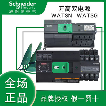 Schneider electric wangao dual power supply watsg watsn100634a watsn100/32/2apc level