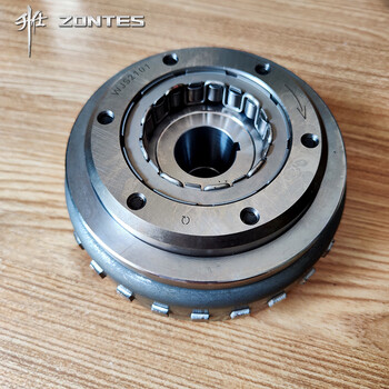 Zt310-vrxt 1 2 zt250-s/r locomotive magneto rotor overrunning clutch assembly 250/310 magneto (lithium battery version) zt18