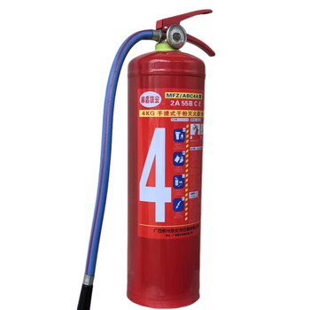Liu duntie'an portable dry powder fire extinguisher (maintenance) mfz/abc4 4kg tool