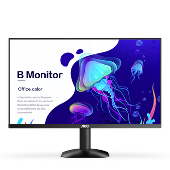 80% new aoc 27-inch 2k hd 100hz ips hdr10 hdmi low blue light, no flicker, wall-mountable, three-sided micro-edge, energy-saving office computer monitor q27b35
