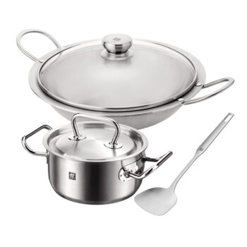 Zwilling german twin living stainless steel chinese wok spatula three-piece set 40470-019 genuine