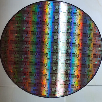Customized smic cpu wafer wafer photolithography integrated circuit chip semiconductor silicon wafer teaching film eight-inch ah free acrylic bracket