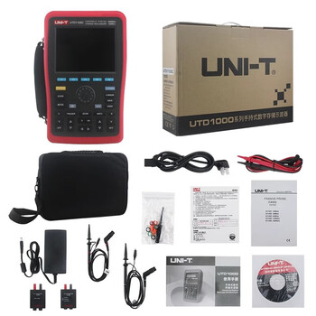 Ulide handheld digital storage oscilloscope oscilloscope 100m utd1102c (official standard) dual channel 100m