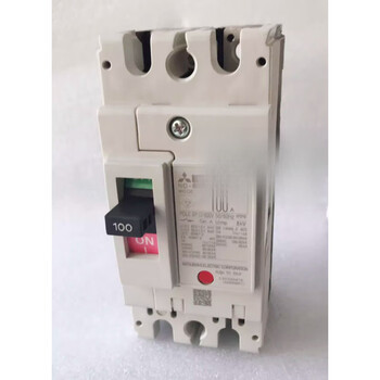Mccb mitsubishi single-phase circuit breaker nf125hw hp 2p 3p 4p100a80a63a50a40a spot 80a 3p