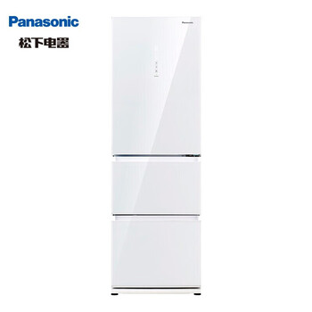 Panasonic nr-ec35ag0-w panasonic 360 liter three-door inverter air-cooled refrigerator automatic ice making official flag quality home appliance nr-ec35ag0-w bumper machine