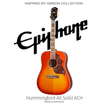 Epiphone folk acoustic guitar master full single masterbilt hummingbird ach cherry gradient electric box yi pufeng