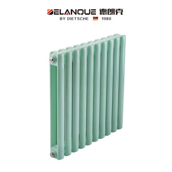 Delanke household copper-aluminum composite radiator radiator for bedroom and living room, pressure-proof, water-proof, central heating, self-heating 6030, total height 1860mm, area 3.5-4 square meters/column, plate spacing 86