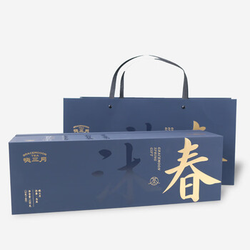 Xiao march prevernal xiao march green tea gift box with green tea, new tea, high mountain health tea, gift box, mu chun first green tea gift box, 120g