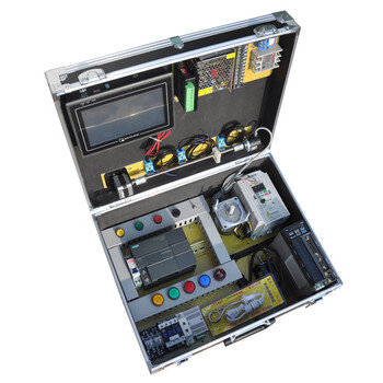 Plc learning chassis plc learning machine including teaching and training s7-200 smart plc test smart high configuration online class + q&a
