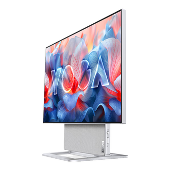 90% new lenovo yoga 27 ai high-performance all-in-one computer with rotatable 27-inch qhd screen (r7-8845h 32g lpdd5x 1tssd) silver color 20% national subsidy